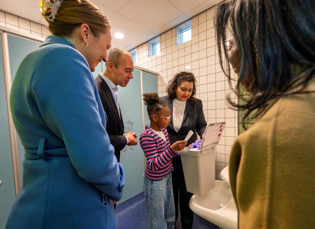 Gratis menstruatieproducten op scholen in Rotterdam