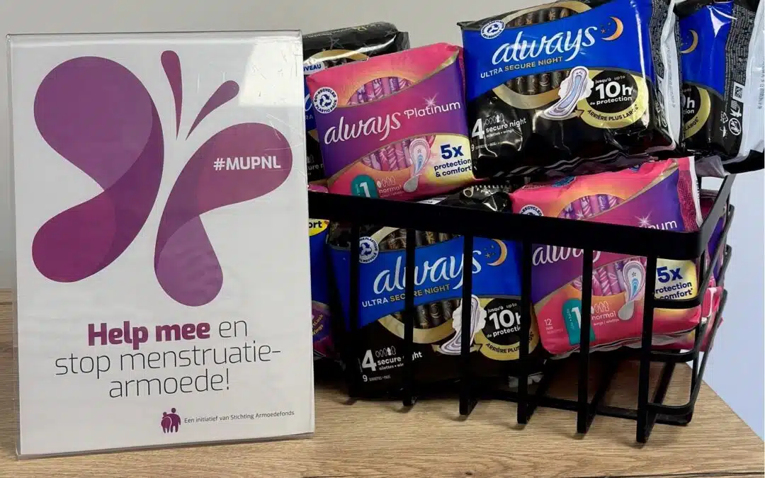 Actieweek tegen menstruatie-armoede bij Dirk