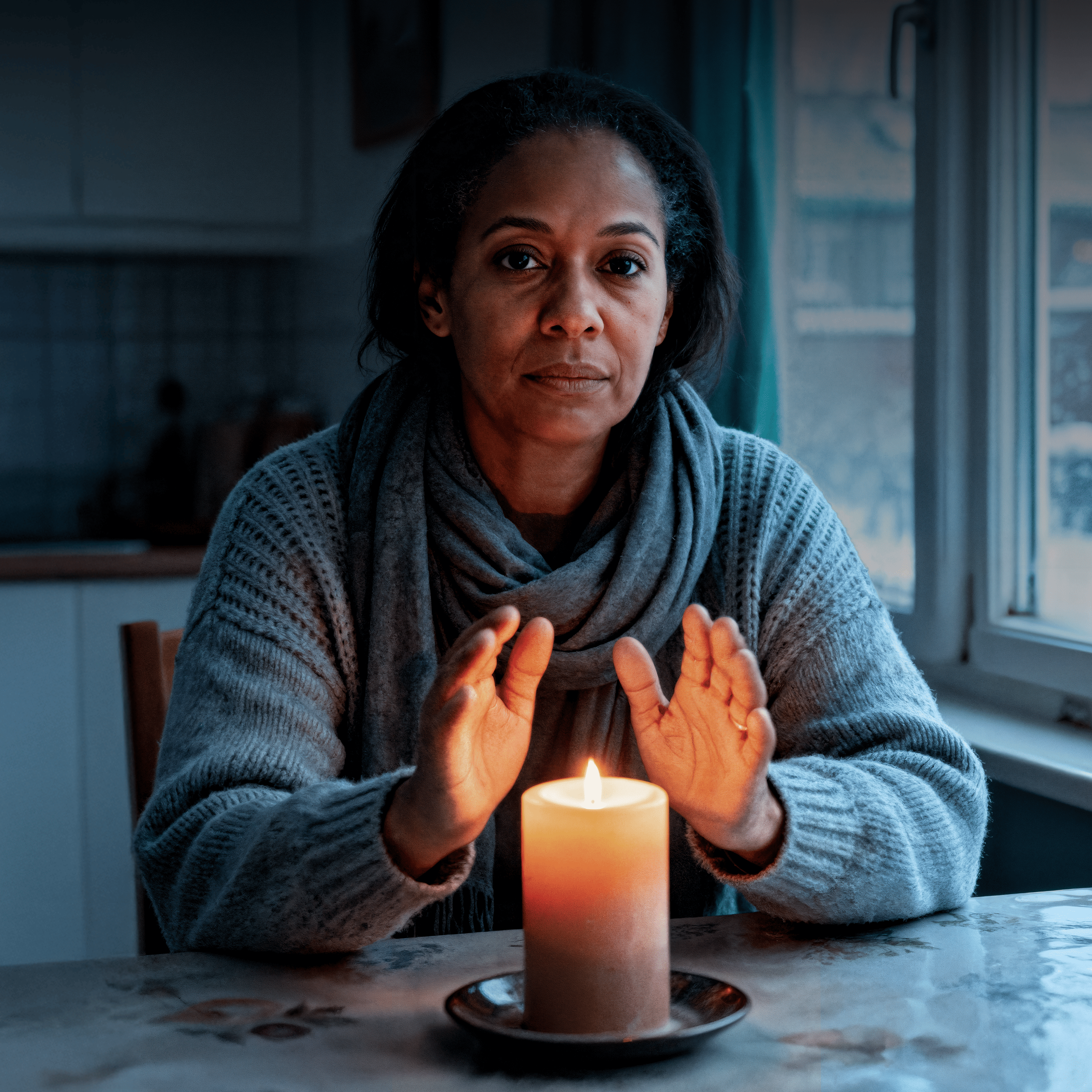 Man met basisproducten: tandpasta en tandenborstel