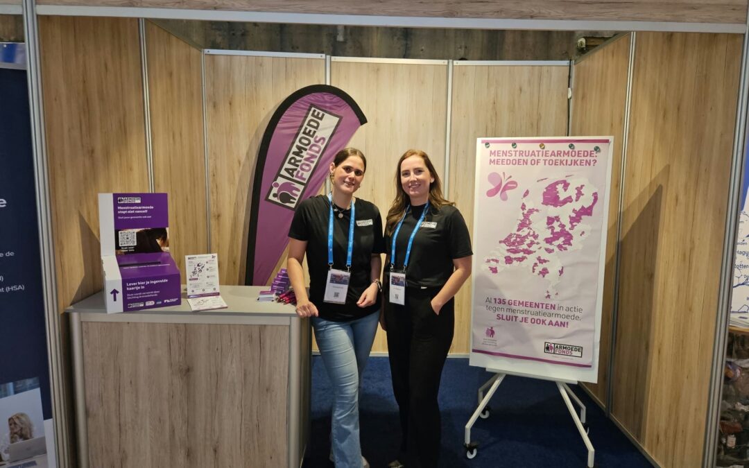 In actie tegen menstruatiearmoede bij het VNG Jaarcongres 2026